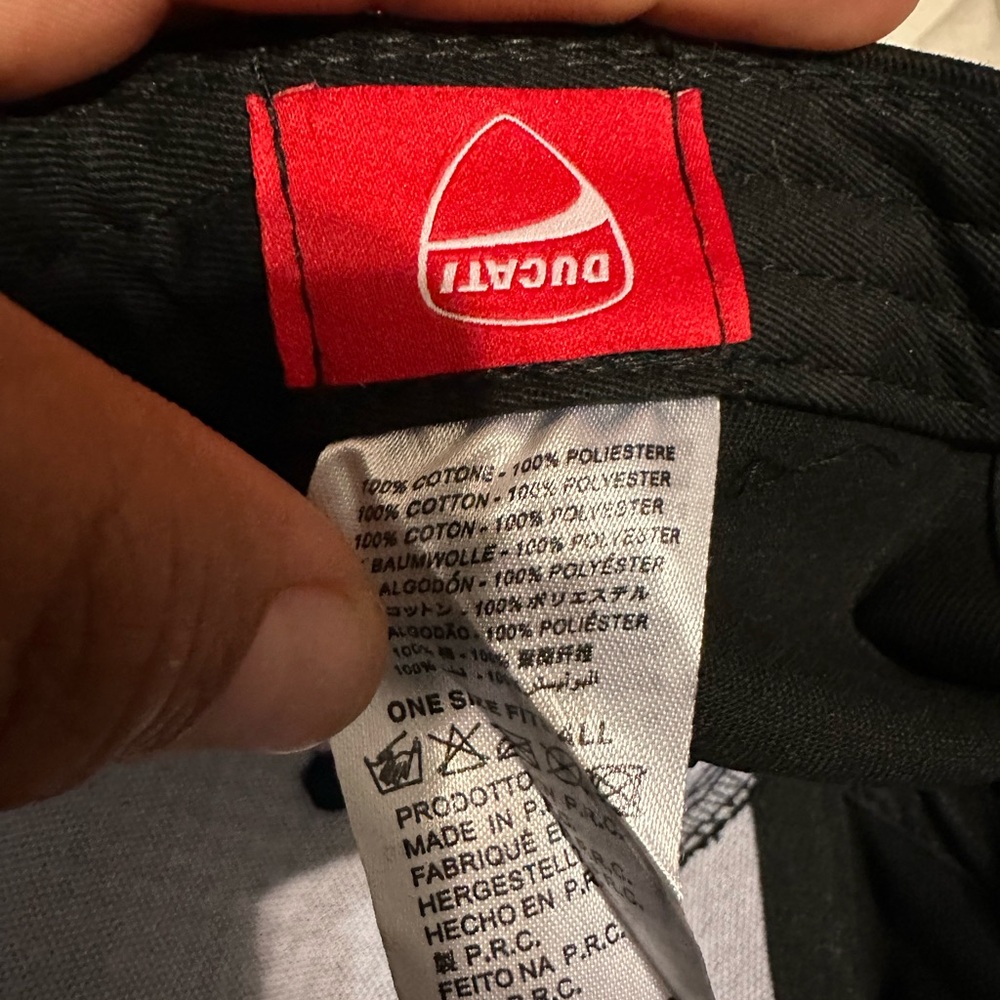 Authentic Ducati Hat Authentic 100% - image 3